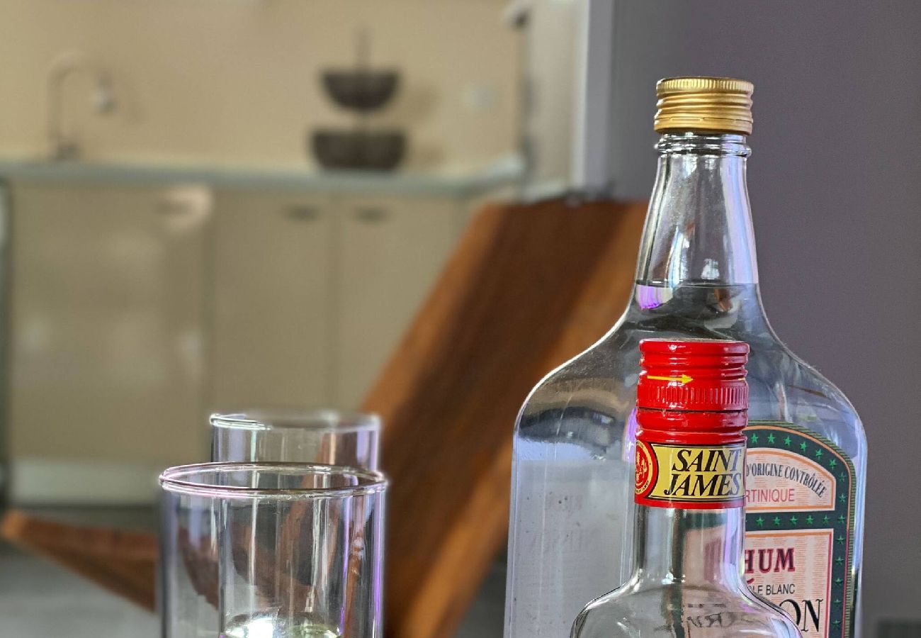 Villa in Le Vauclin - Villa SAADA cosy piscine, jacuzzi et sauna. 