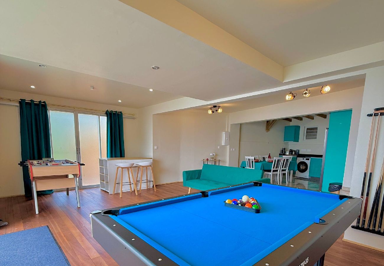 House in Schoelcher - Villa Yamaïra - Piscine, vue mer & billard 