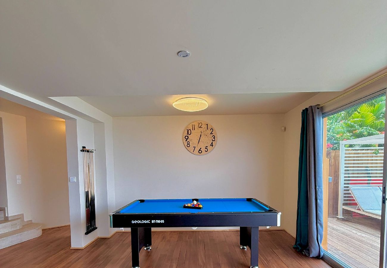 House in Schoelcher - Villa Yamaïra - Piscine, vue mer & billard 