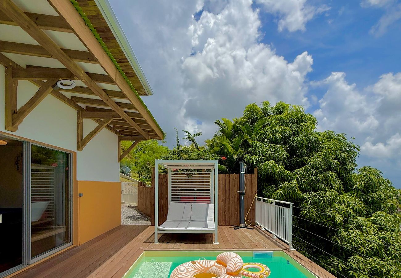 House in Schoelcher - Villa Yamaïra - Piscine, vue mer & billard 