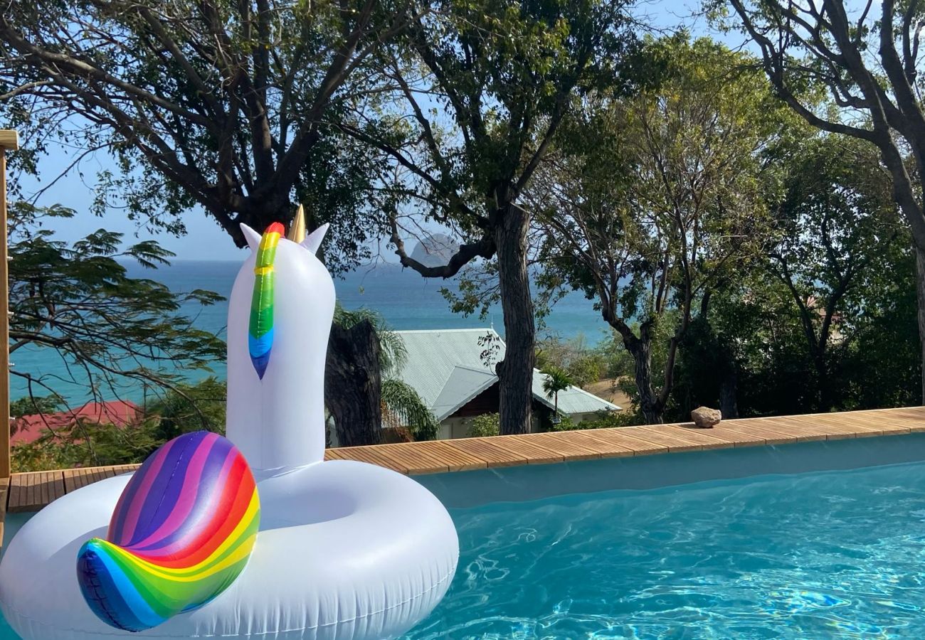 House in Le Diamant - Ville La Caillou - 4 chambres - Piscine 