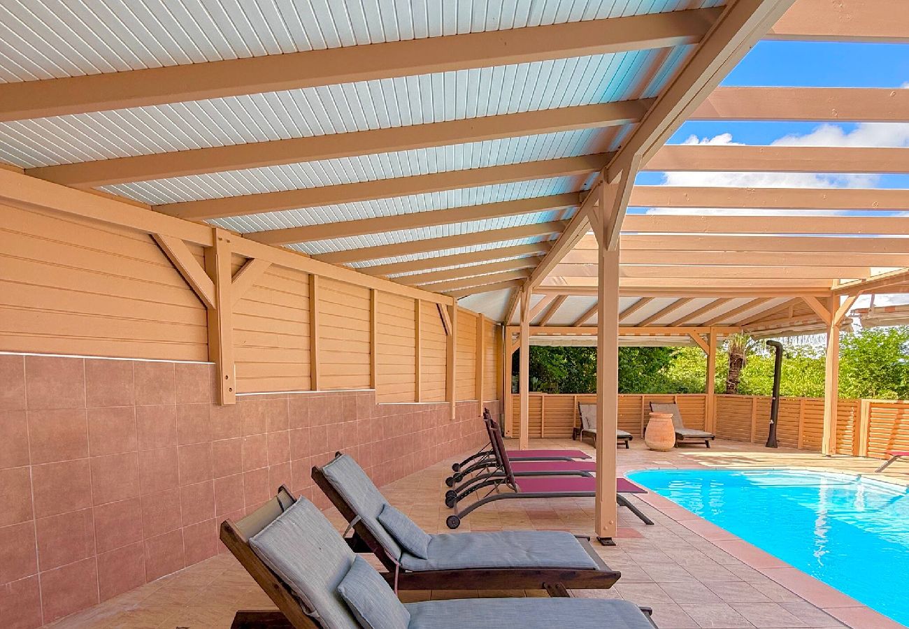 House in Le Marin - Villa Case Bourbon * Piscine, Fitness et Jeux 