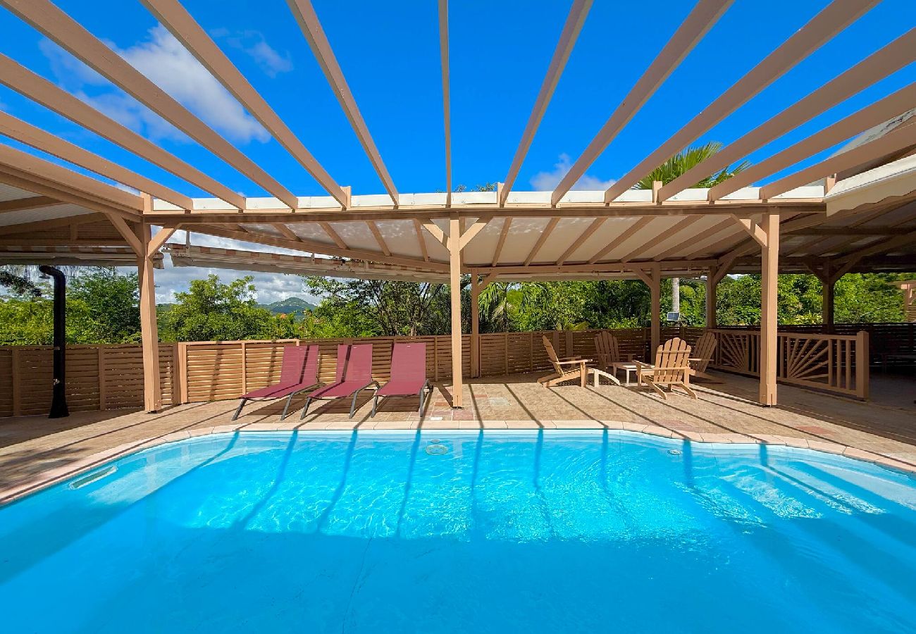 House in Le Marin - Villa Case Bourbon * Piscine, Fitness et Jeux 