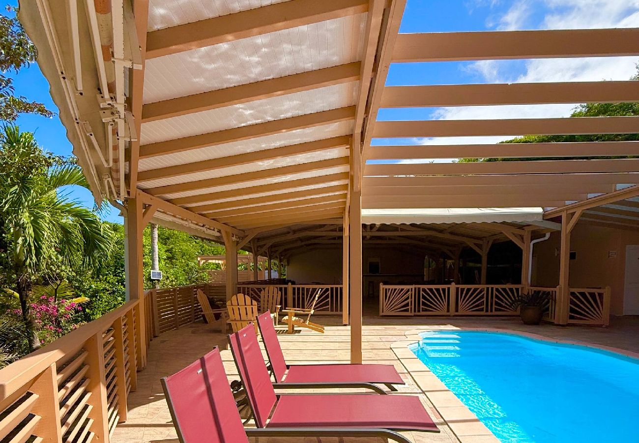 House in Le Marin - Villa Case Bourbon * Piscine, Fitness et Jeux 
