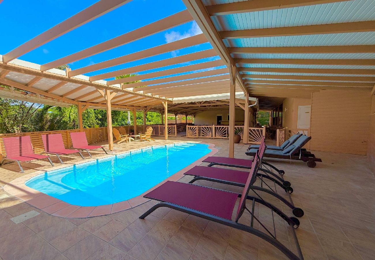 House in Le Marin - Villa Case Bourbon * Piscine, Fitness et Jeux 