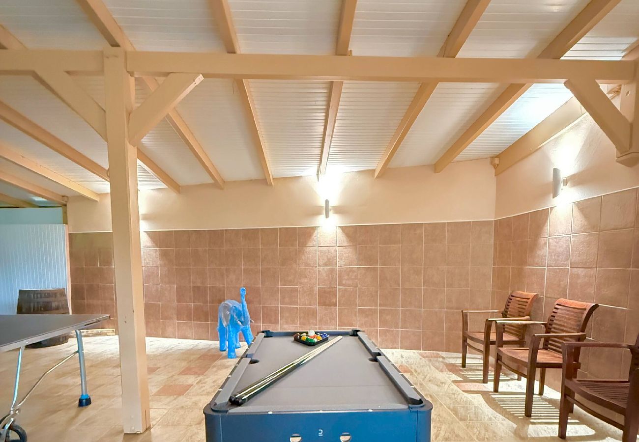 House in Le Marin - Villa Case Bourbon * Piscine, Fitness et Jeux 