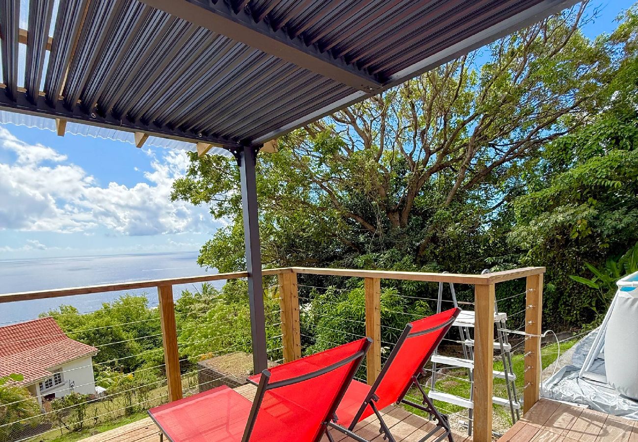 Studio in Schoelcher - Studio Ti l'Horizon - Vue Mer & Piscine 