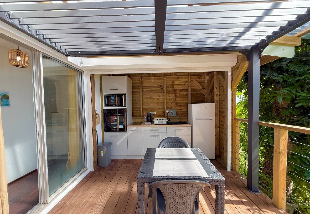 Studio in Schoelcher - Studio Ti l'Horizon - Vue Mer & Piscine 