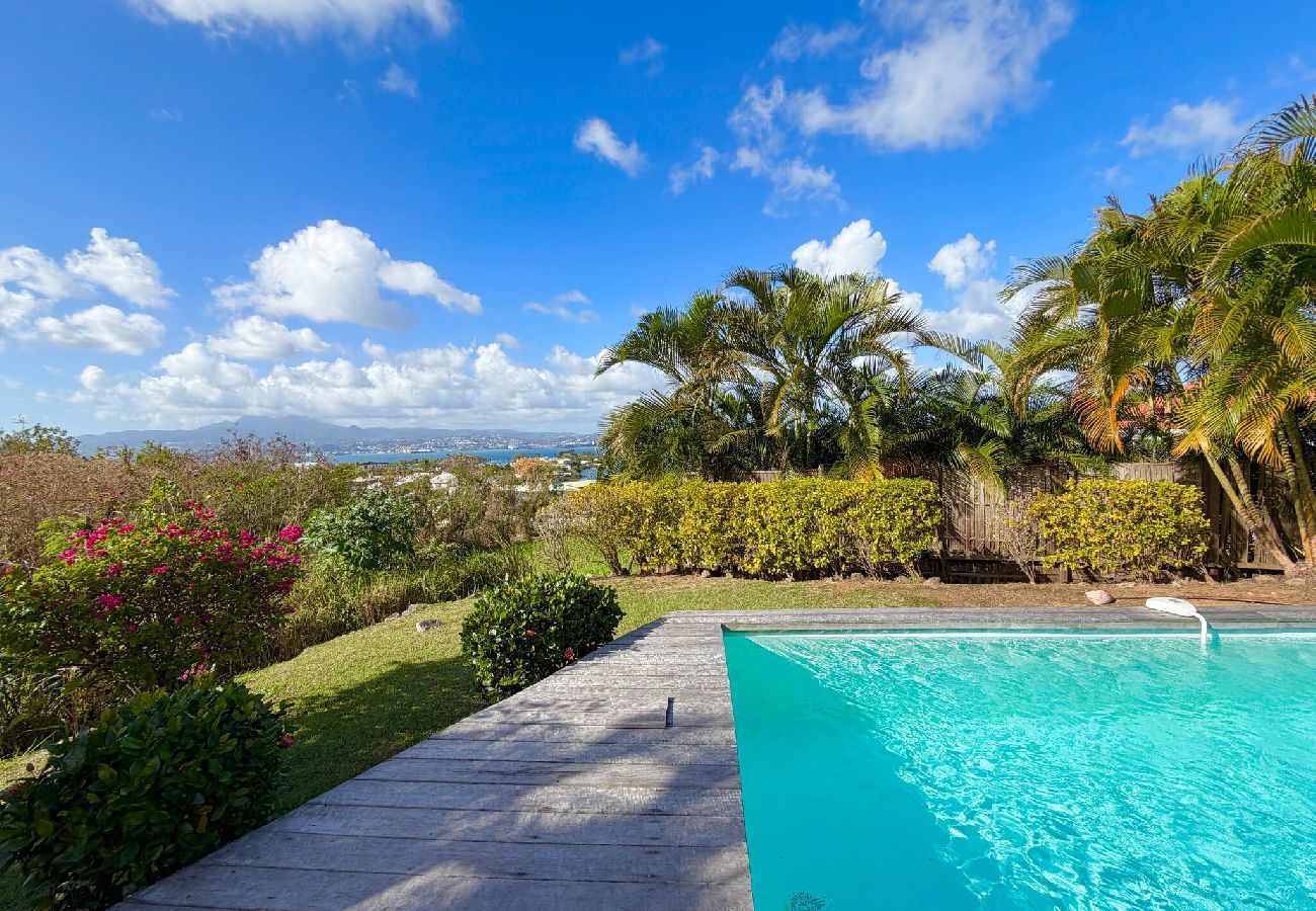 House in Les Trois-Ilets - La Villa Ixora - Piscine et vue mer 