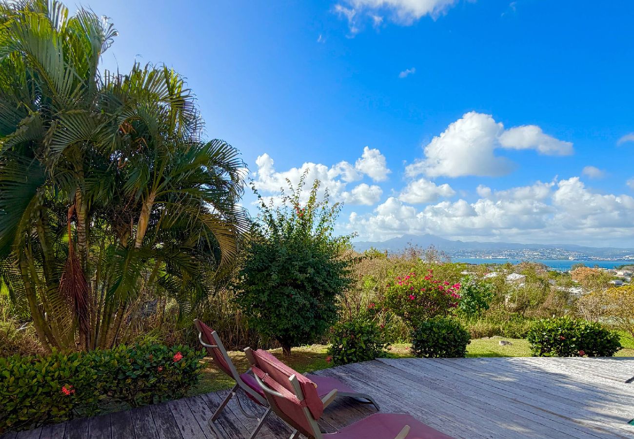 House in Les Trois-Ilets - La Villa Ixora - Piscine et vue mer 