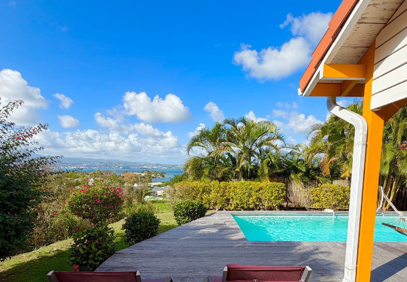House in Les Trois-Ilets - La Villa Ixora - Piscine et vue mer 