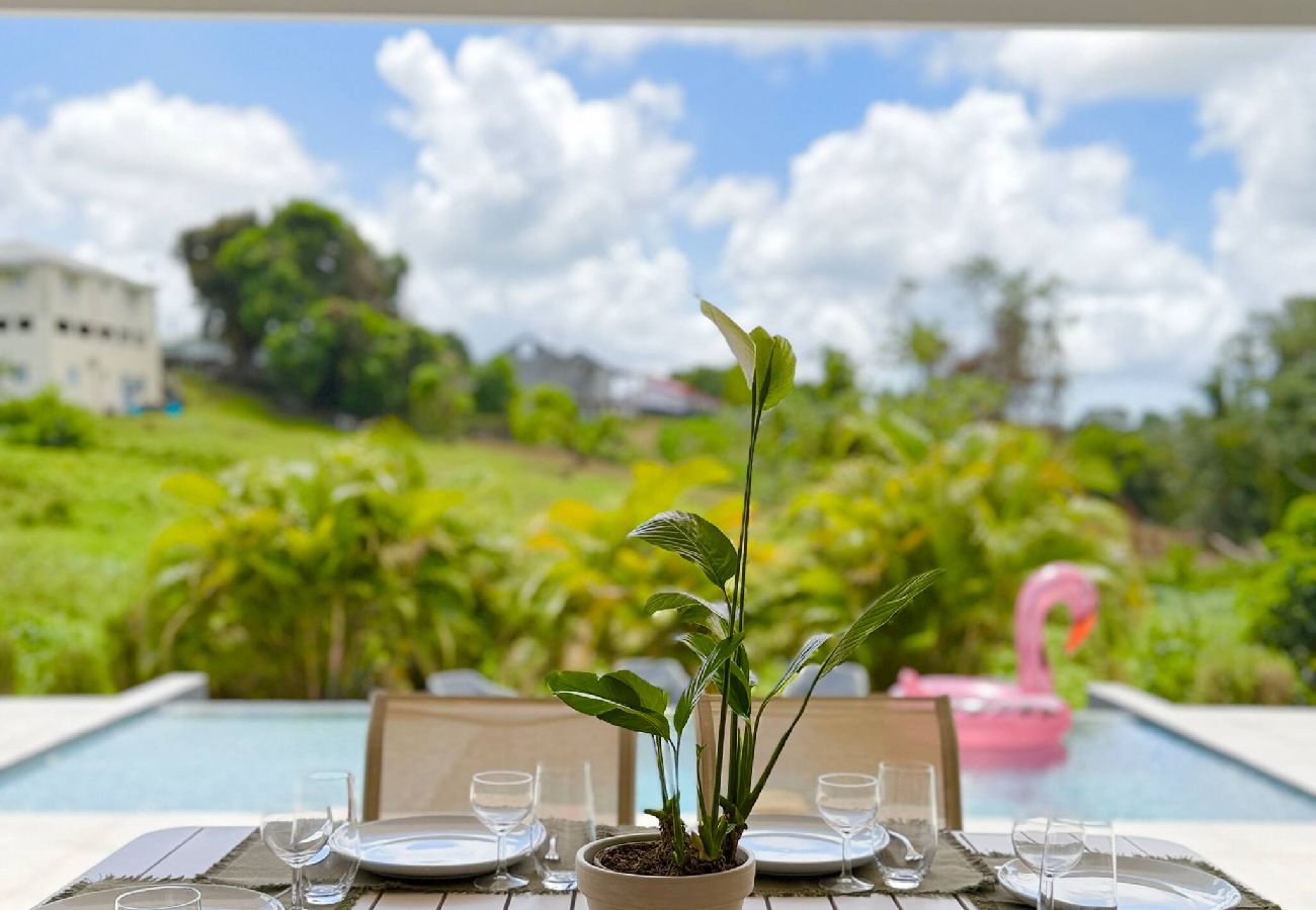 House in Le Lamentin - La Villa Serenity Pool 