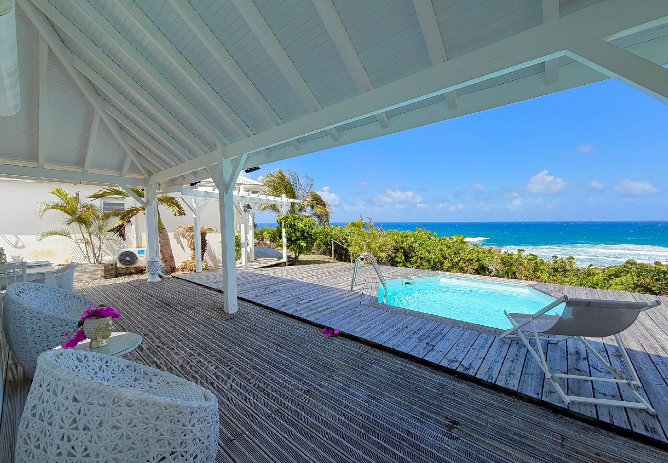 House in Le Moule - La Villa Bleu Émeraude 