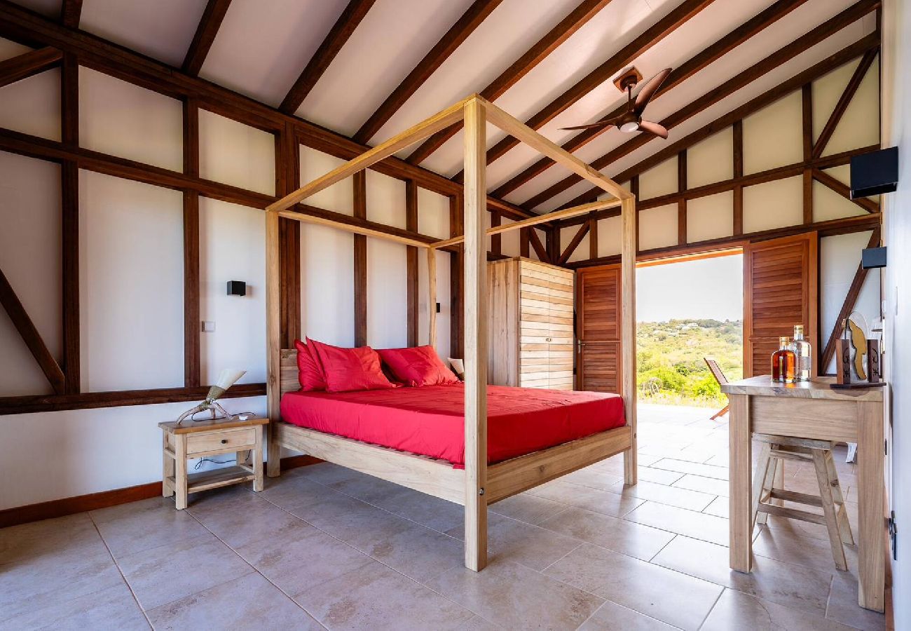 Villa in Le Marin - Cottage de standing -Kabura - Piscine et vue mer 
