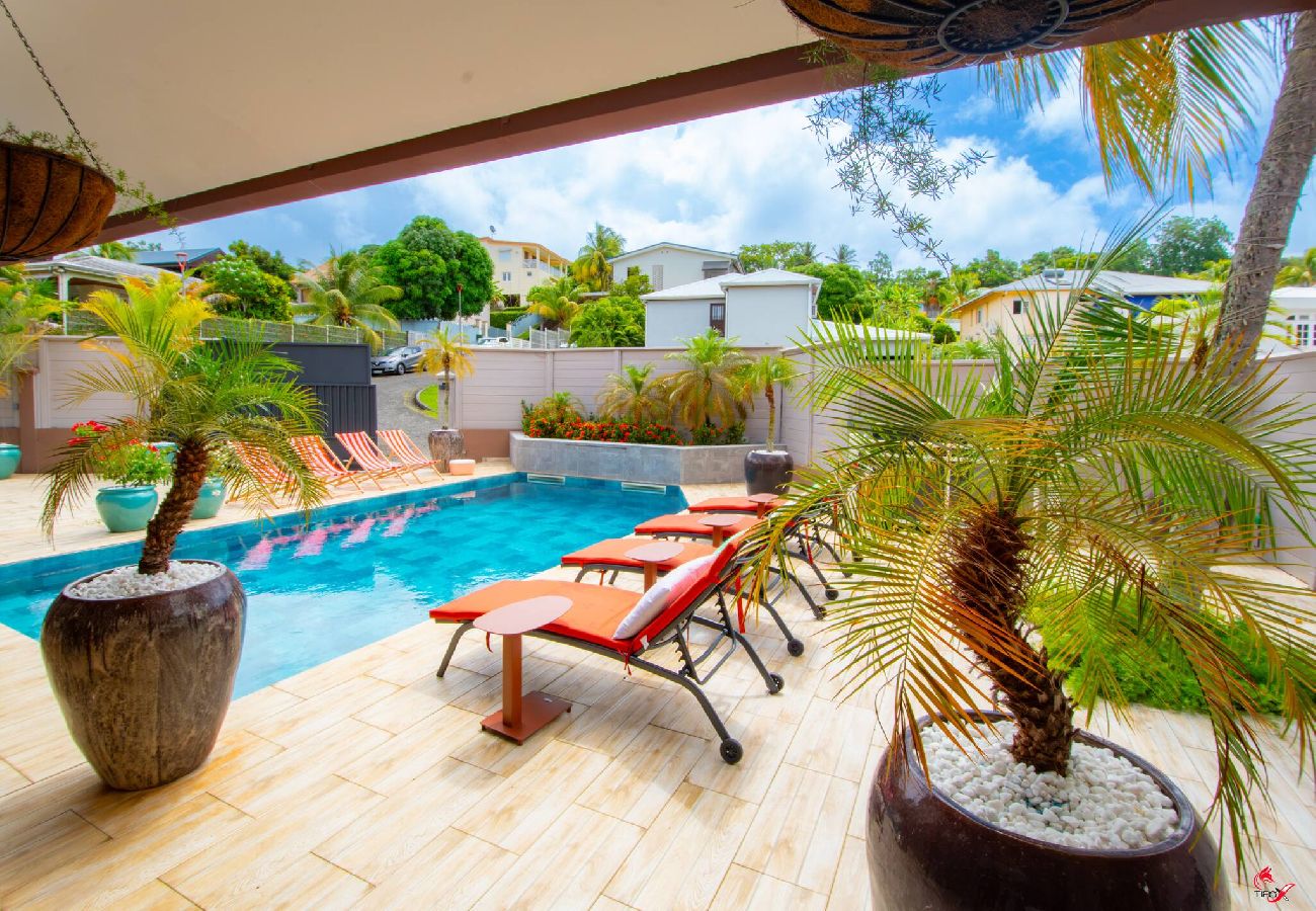 Villa in Le Lamentin - Villa Bambou - Private Pool 