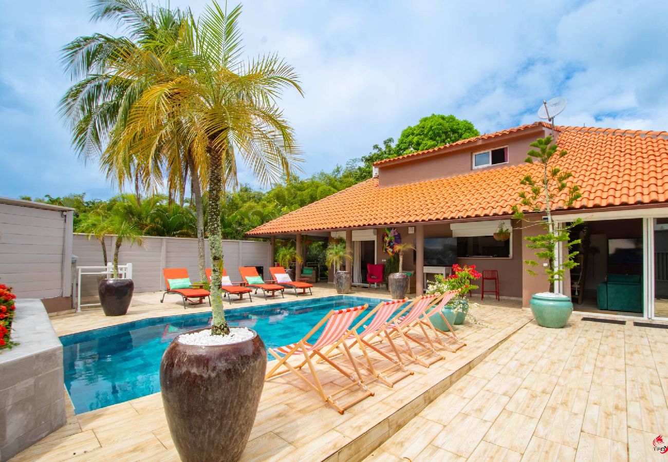 Villa in Le Lamentin - Villa Bambou - Private Pool 