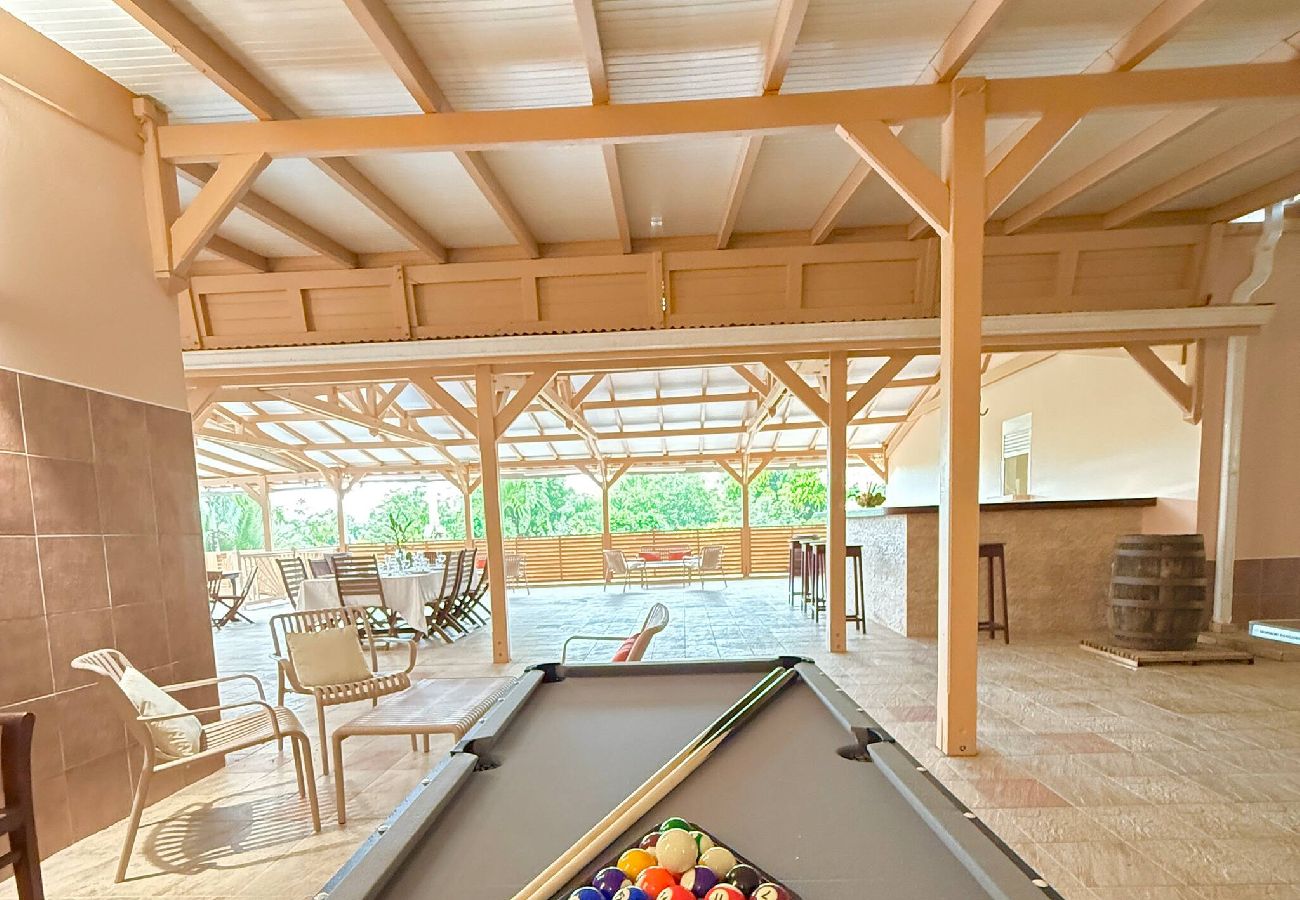 Maison à Le Marin - Villa Case Bourbon * Piscine, Fitness et Jeux 