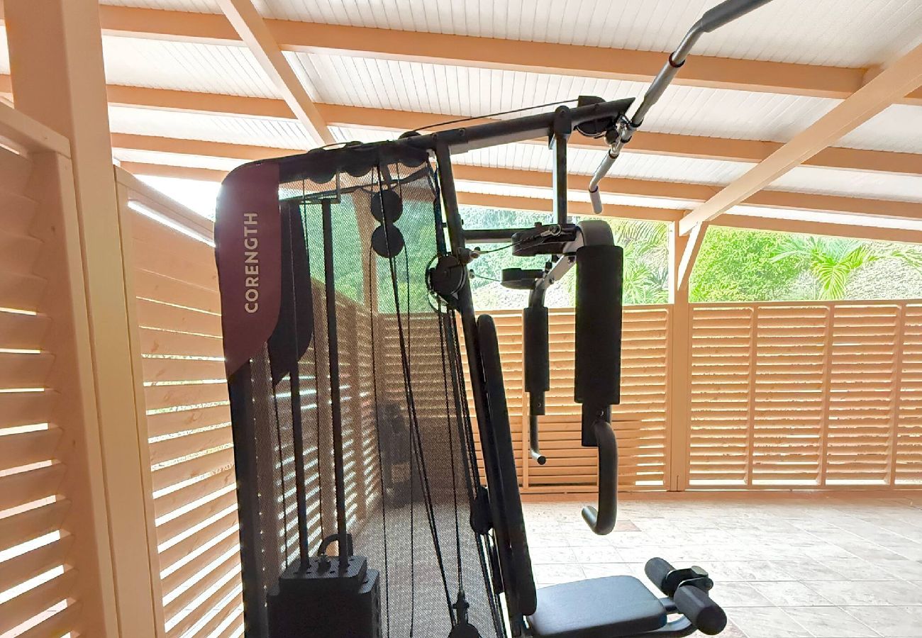 Maison à Le Marin - Villa Case Bourbon * Piscine, Fitness et Jeux 