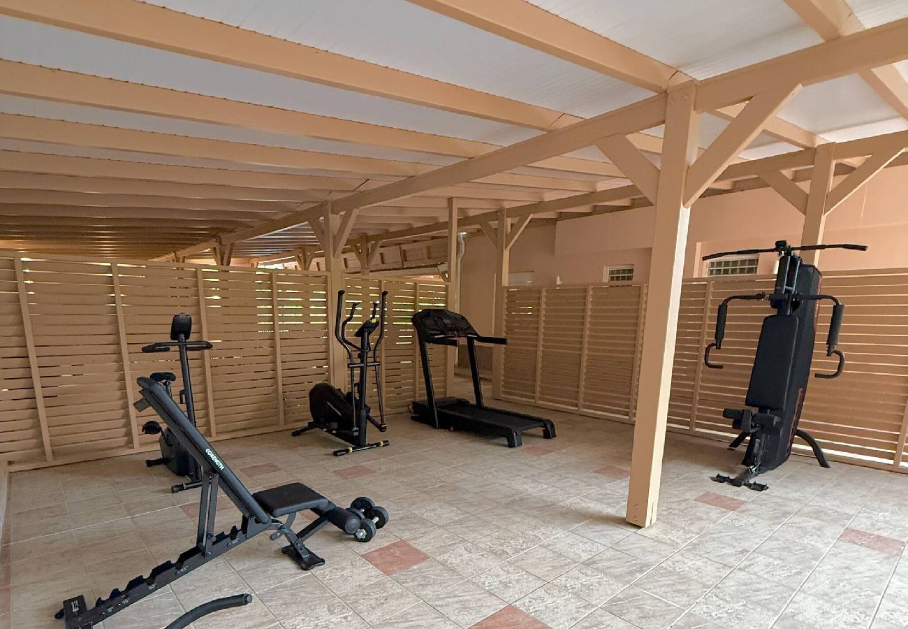 Maison à Le Marin - Villa Case Bourbon * Piscine, Fitness et Jeux 