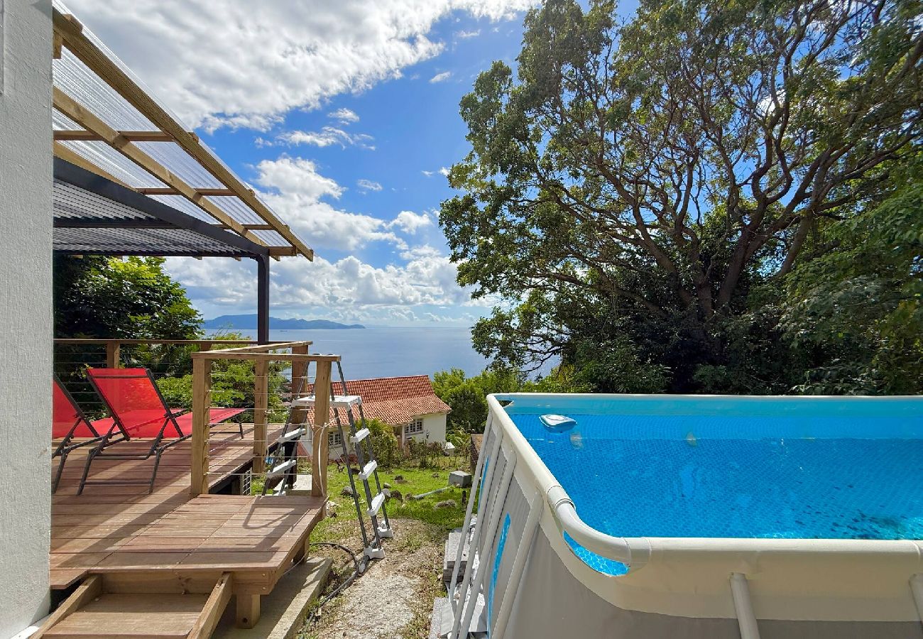 Studio à Schoelcher - Studio Ti l'Horizon - Vue Mer & Piscine 