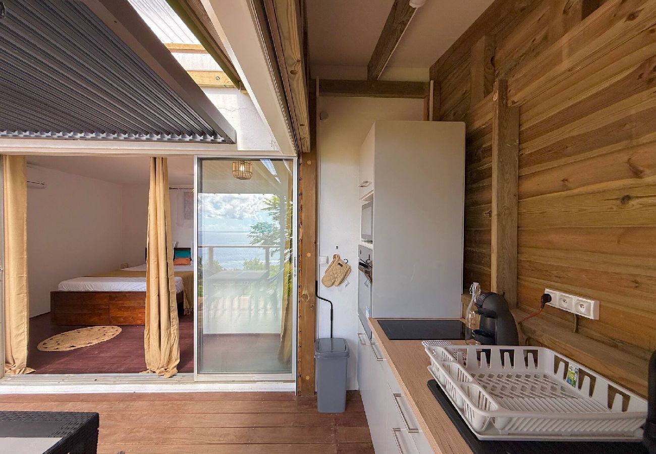 Studio à Schoelcher - Studio Ti l'Horizon - Vue Mer & Piscine 