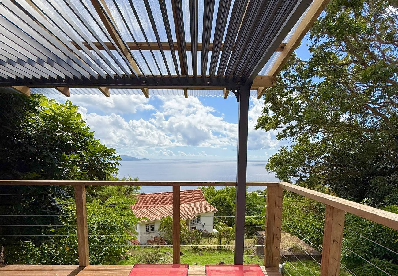 Studio à Schoelcher - Studio Ti l'Horizon - Vue Mer & Piscine 