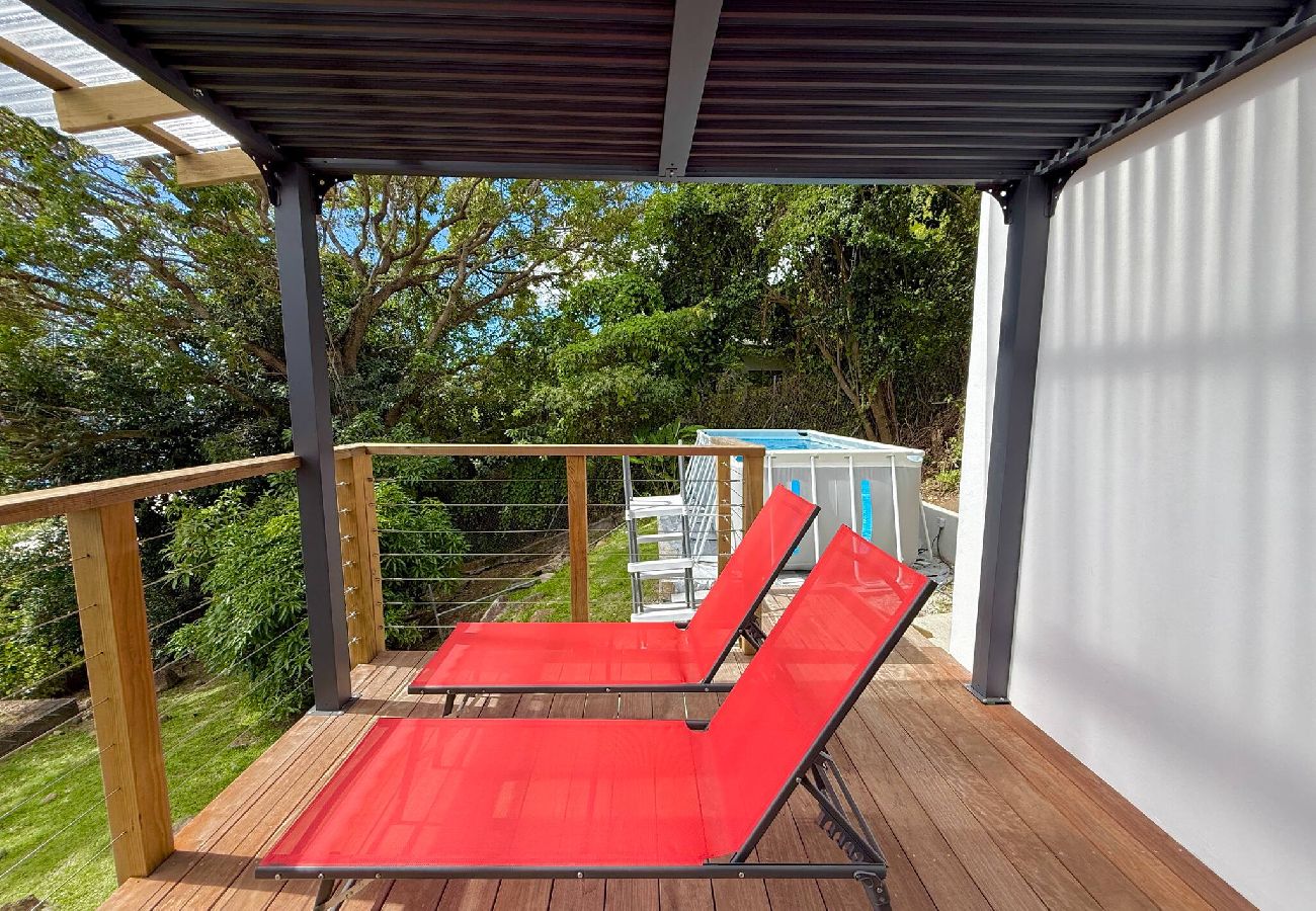 Studio à Schoelcher - Studio Ti l'Horizon - Vue Mer & Piscine 