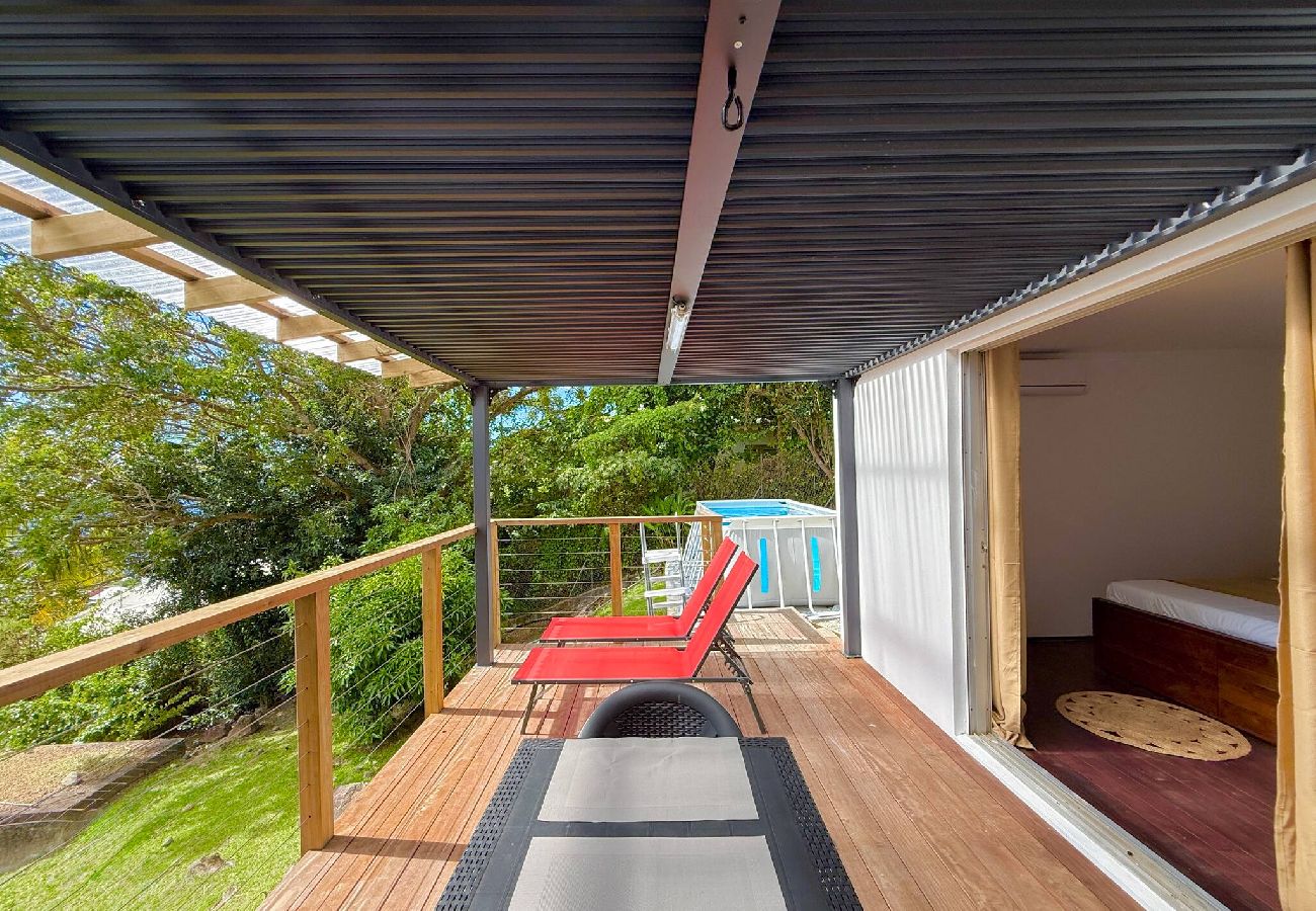 Studio à Schoelcher - Studio Ti l'Horizon - Vue Mer & Piscine 