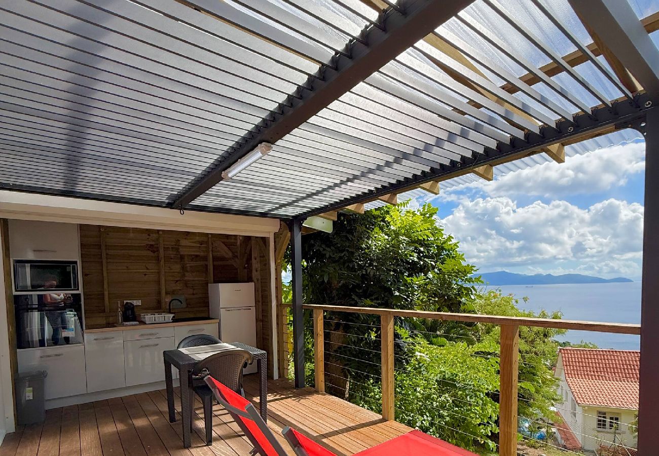 Studio à Schoelcher - Studio Ti l'Horizon - Vue Mer & Piscine 