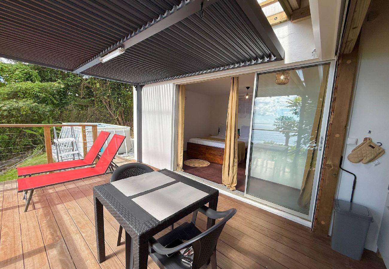 Studio à Schoelcher - Studio Ti l'Horizon - Vue Mer & Piscine 