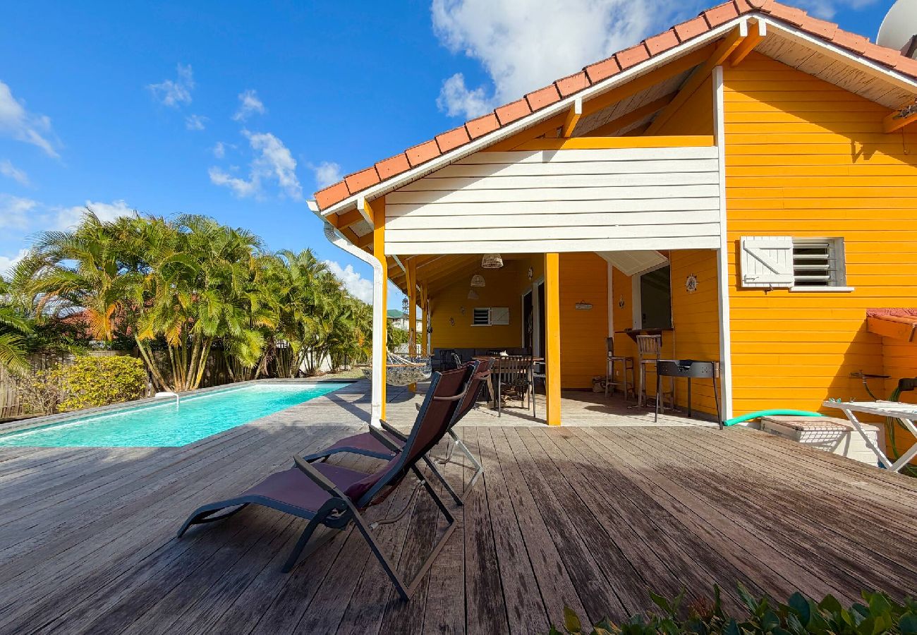 Maison à Les Trois-Ilets - La Villa Ixora - Piscine et vue mer 