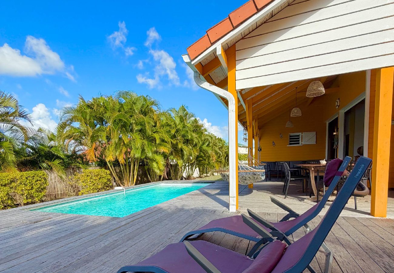 Maison à Les Trois-Ilets - La Villa Ixora - Piscine et vue mer 