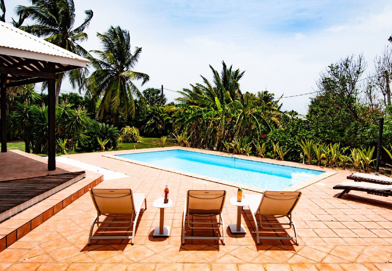 Villa à Le Vauclin - Villa Amarea - Piscine et accès mer 