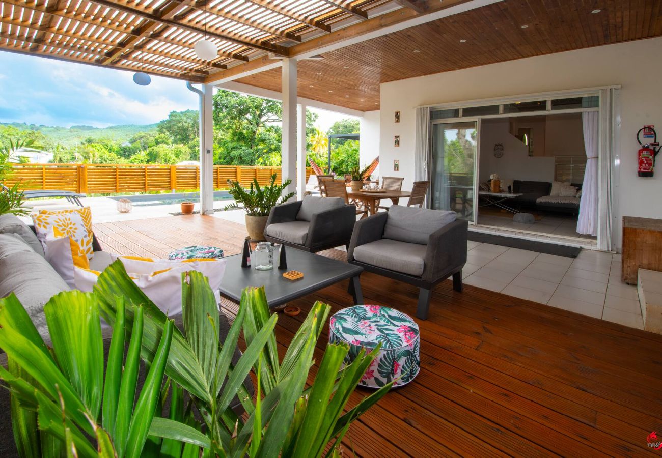 Maison à Saint-Joseph - Villa Evasion Tropicale - Piscine privée 