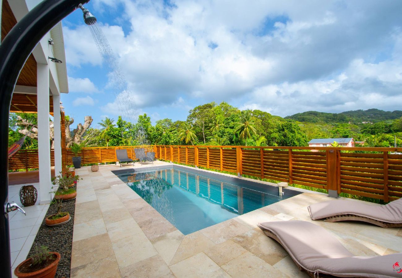 Maison à Saint-Joseph - Villa Evasion Tropicale - Piscine privée 