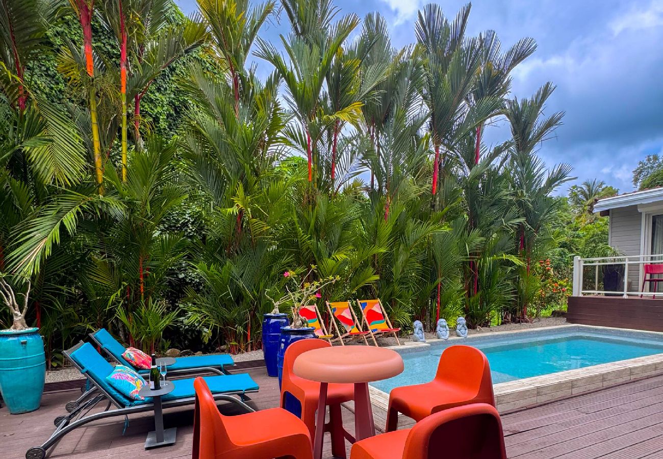 Villa à Le Lamentin - Villa Palmiers Rouges - Private Pool 